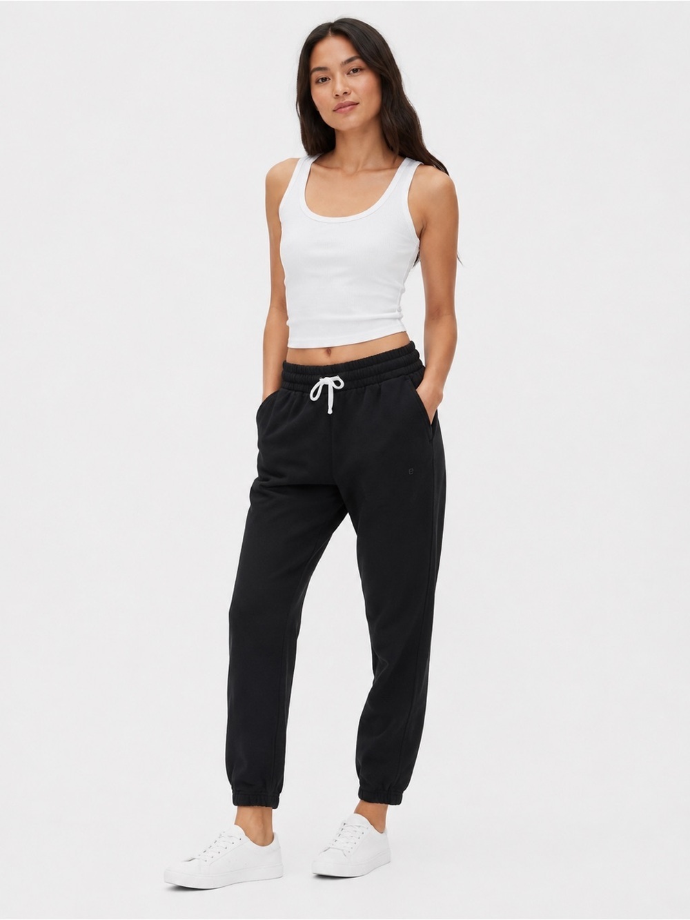 Everlane Organic Cotton Black Jogger Sweatpants XS